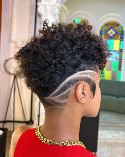 Faerie Tapered Haircuts For Women On Natural Hair