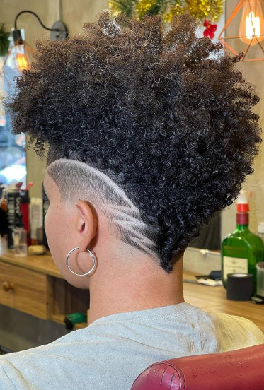 Wave Tapered Haircuts