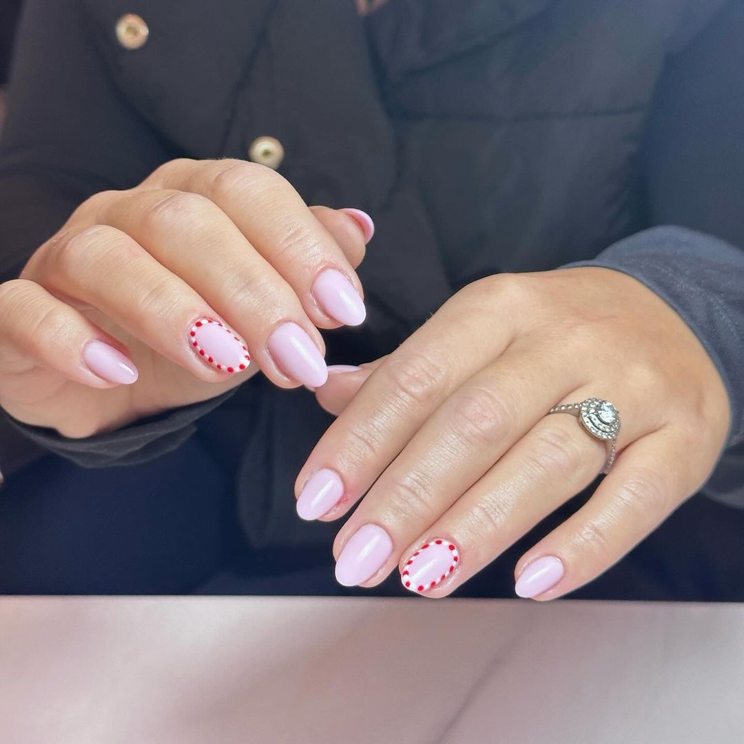 Cuteness Pink Nail Designs 